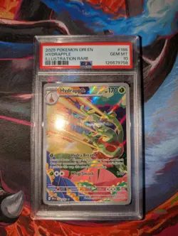 Pokemon Hydrapple Illustration Rare Holo 188/182 Sv10: Destined Rivals PSA 10 - Image 4