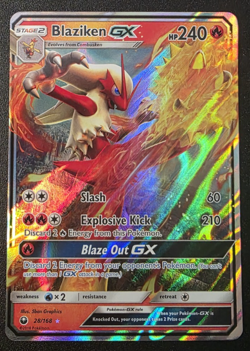 Blaziken GX 28/168 Pokemon Sun & Moon: Celestial Storm LP - Image 1