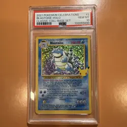 2021 Pokemon Celebrations Classic Collection Blastoise #2/102 GRADED PSA 10 - Image 1