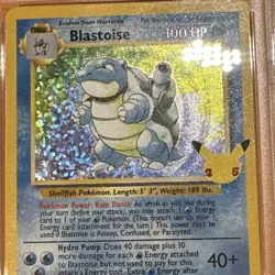 2021 Pokemon Celebrations Classic Collection Blastoise #2/102 GRADED PSA 10 - Image 3