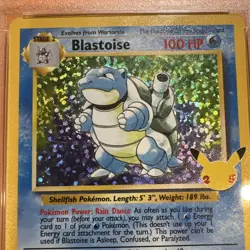 2021 Pokemon Celebrations Classic Collection Blastoise #2/102 GRADED PSA 10 - Image 5