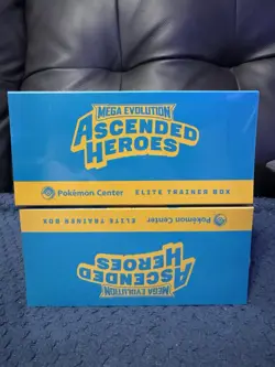 Ascended Heroes Pokemon Center ETB - Factory Sealed In Hand - Image 2