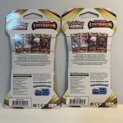 Pokemon TCG Sword & Shield Lost Origin Booster Packs (2) New And Factory Sealed 820650850561 - Image 2