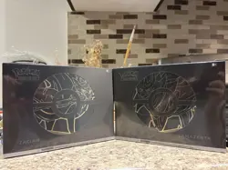 Pokemon Zacian & Zamazenta Elite Trainer Box ETB Plus Set Of 2 - Image 1