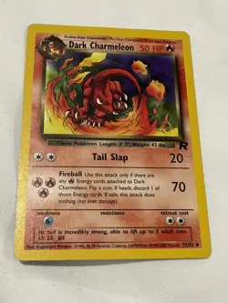 Pokemon - Dark Charmeleon - Team Rocket - W Stamp 32/82 WOTC - Image 1