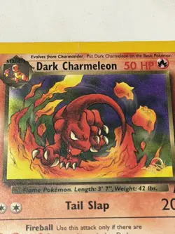 Pokemon - Dark Charmeleon - Team Rocket - W Stamp 32/82 WOTC - Image 3