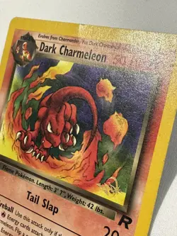 Pokemon - Dark Charmeleon - Team Rocket - W Stamp 32/82 WOTC - Image 4