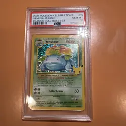 GRADED PSA 10 2021 Pokemon Celebrations Venusaur-Holo Classic COLL-Base Set #15 - Image 1