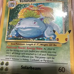 GRADED PSA 10 2021 Pokemon Celebrations Venusaur-Holo Classic COLL-Base Set #15 - Image 4