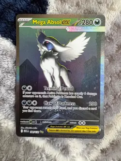 Pokemon TCG - Mega Absol EX - SIR 180/132 - Mega Evolution - NM/M: Pack fresh - Image 1