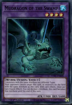 Mudragon of the Swamp 1st Ed Super Rare RA01-EN028 Yu-Gi-Oh! - Image 1