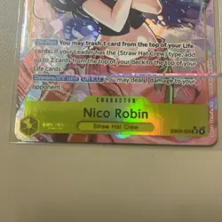 One Piece Nico Robin SR Alt Art AA EB03-055 Heroines edition English FRESH PULL - Image 3