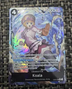 One Piece CCG Koala Rare Alt Art AA Card EB03-042 Heroines Edition English NM - Image 1