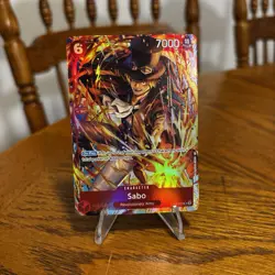 Sabo (Illustration Box Vol.5) OP05-007 One Piece Promotion Cards Foil - Image 1