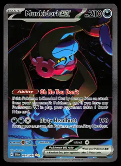 Munkidori ex 091/064 Shrouded Fable Holo Pokemon Card - Image 1