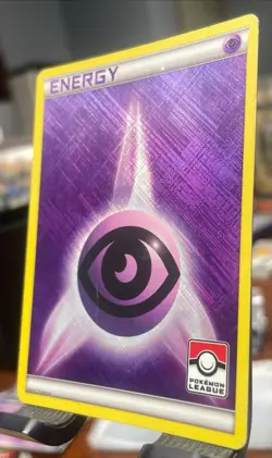 LP 🔥 Psychic Energy Holo Pokemon League Stamp Championship Card 2011 TCG - Image 2