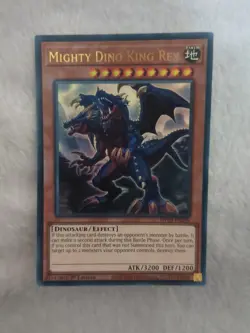 Mighty Dino King Rex MP24-EN209 Ultra Rare 1st Edition YuGiOh Card - Image 1