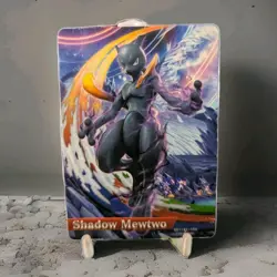 Shadow Mewtwo Amiibo Card Pokken Tournament Wii U Pokemon 2016 Nintendo Preowned - Image 1