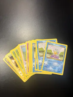 Pokemon TCG Base Set 2 Vintage Bulk Card Collection WOTC 1999-2000 LP With Dupes - Image 1