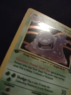 Muk 13/62 1st Edition Pokemon Trading Card Game Fossil Lightly Played TCG LP - Image 3