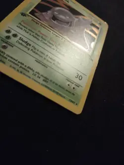 Muk 13/62 1st Edition Pokemon Trading Card Game Fossil Lightly Played TCG LP - Image 5