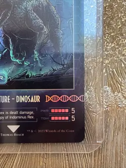 Indominus Rex - Polyraptor - Foil Near Mint, English Secret Lair MTG Magic - Image 2