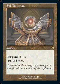 Sol Talisman (Retro) [Modern Horizons 2] Magic MTG - Image 1