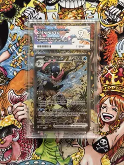 Pokemon TCG Greninja EX Shrouded Fable Promo Ace 9 Mint Condition - Image 1