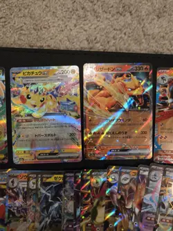 50 Card Lot Pokemon Japanese EX RR Mega Dragonite Pikachu Charizard - Image 3