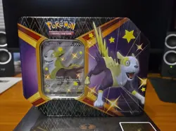 Pokemon TCG Shining Fates factory Sealed Boltund V Tin 820650829505 - Image 1