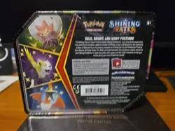 Pokemon TCG Shining Fates factory Sealed Boltund V Tin 820650829505 - Image 2