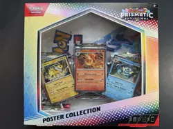 Pokemon TCG Scarlet & Violet Prismatic Evolutions Poster Collection Box New - Image 1