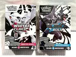 Pokemon TCG - Black Bolt and White Flare Booster Bundle Combo - Sealed - Image 2