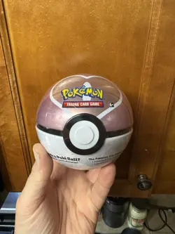 Pokemon TCG Love Poke Ball Tin New Sealed - Image 1