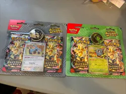 2 Pokemon TCG ME2.5 Ascended Heroes 2-Pack Blister Bundle Larry Erika Sealed New - Image 1