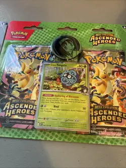 2 Pokemon TCG ME2.5 Ascended Heroes 2-Pack Blister Bundle Larry Erika Sealed New - Image 3