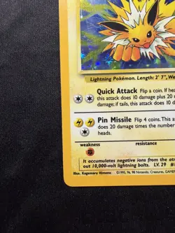 Pokemon - Jolteon 04/64 Holo Unlimited - Jungle MP - Image 4