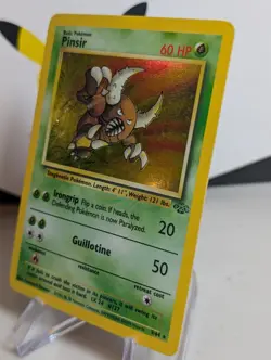 Pokemon TCG Pinsir Jungle 9/64 Holo Unlimited Holo Rare - LP - Image 3