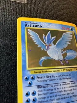 Pokemon TCG Articuno Fossil 2 Holo Unlimited Holo Rare - Image 3