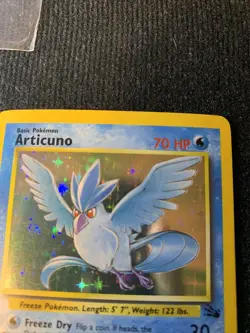Pokemon TCG Articuno Fossil 2 Holo Unlimited Holo Rare - Image 4
