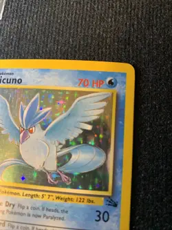 Pokemon TCG Articuno Fossil 2 Holo Unlimited Holo Rare - Image 5