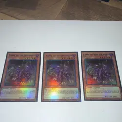 Play set (x3) Army of the Haunted Zombie Effect 1st Edition Holo - super rare - Image 1