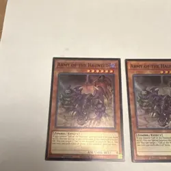 Play set (x3) Army of the Haunted Zombie Effect 1st Edition Holo - super rare - Image 3