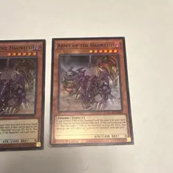Play set (x3) Army of the Haunted Zombie Effect 1st Edition Holo - super rare - Image 5