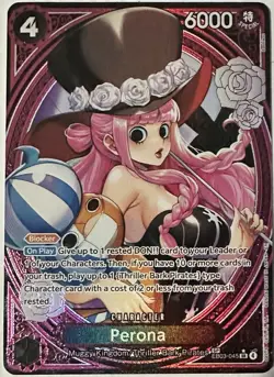 Perona (SP) EB03-045 One Piece Heroines Edition English NM Pack Fresh 🔥🔥 SP - Image 1