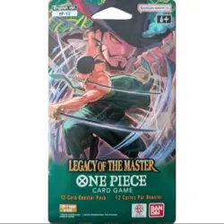 Sleeved Booster Pack - One Piece TCG OP12 Legacy Of The Master Factory Sealed - Image 1