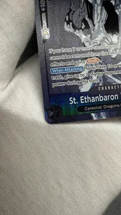 One Piece St. Ethanbaron V. Nusjuro OP13-080 - Alt Art Rare Carrying on His Will - Image 3