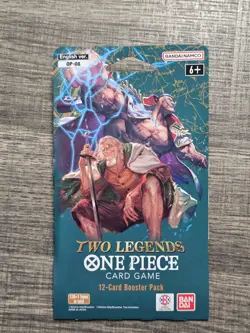 One Piece TWO LEGENDS English Sleeved Booster OP-08 Sealed 12-Card Pack - Image 1