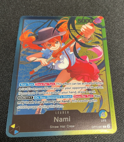 One Piece Nami Leader Foil OP11-041 5000 Power English TCG - Image 1