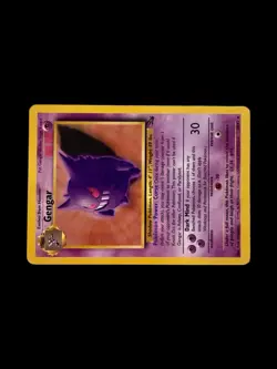 Pokemon TCG Fossil Gengar 20/62 Non-Holo Rare Card - Image 2